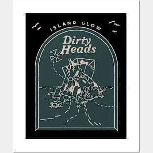 DIrty Island Glow Posters and Art